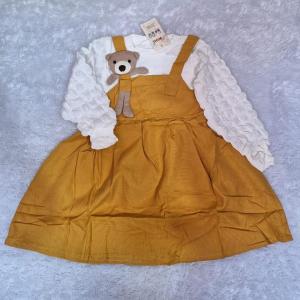 Dress Anak Perempuan Kualitas Import Premium Lengan Jagung Usia 4-8 Tahun