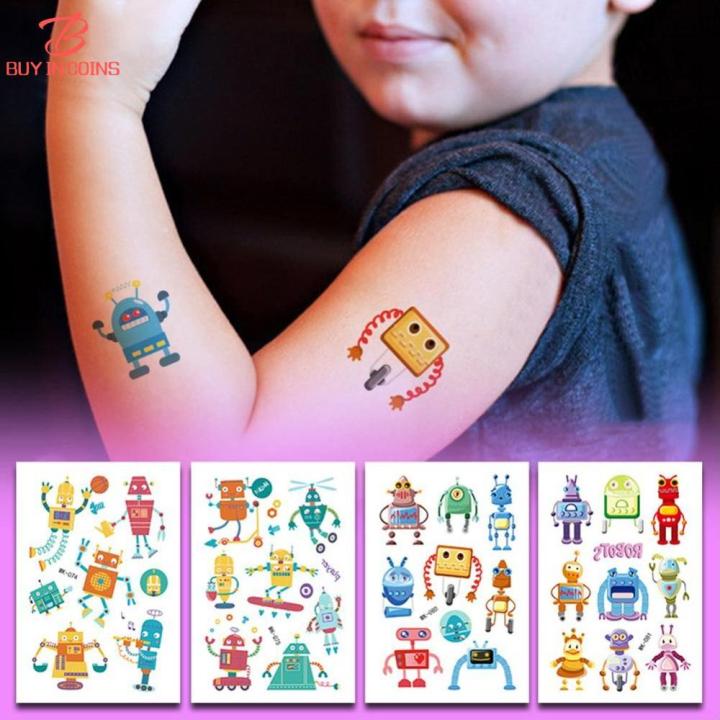 JUYUE 10 Sheet Temporary-Tattoos-for-Kids Tattoos Stickers Cartoon Theme  Fake Tattoos for Children Boys Girls Birthday Gift Party Supplies Birthday  Decorations Prizes (Jurassic Dinosaur World): Buy Online at Best Price in  UAE -
