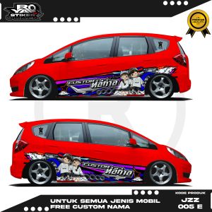 JZZ 005 -DECAL STIKER MOBIL JAZZ SEDAN PANTHER ERTIGA YARIS SIGRA AYLA BRIO  HR-V THAILOOK TERBARU