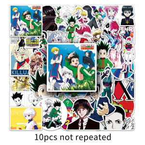 50PCS Japanese Anime HUNTER Sticker Waterproof Removable Vinyl Waterproof Sticker
