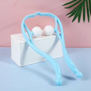 Neck Shoulder Massager Pillow Cervical Spine Adjustment Stretcher Chiropractic Traction Relieve Pain Relief Muscle Relaxation Chiropractic Tools Cervical Spine Correction 颈椎部按摩枕