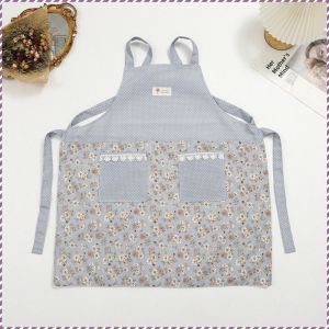 Skirt Flower Milk Tea Shop Womens Clothing Skirt Pants Storage Cleaning Waterproof and Stain Resistant