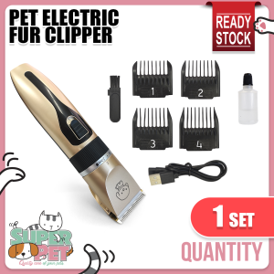 Pet Clipper Pet Electric Clipper Pet Hair Clipper Grooming Kit Cat Dog Hair Clipper Set Gunting Rambut Kucing 宠物电动剪毛器