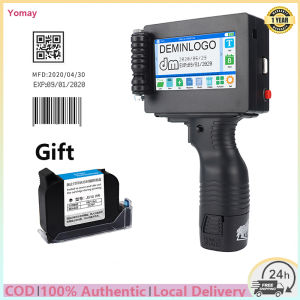 Handheld Inkjet Printer Coding Machine Not Encrypted for Printing Production Date Automatic Hand-Held Date Coding Machine With Digital ink for Bottle Caps