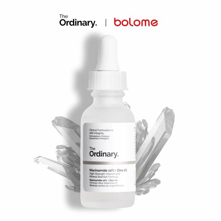 The Ordinary Niacinamide 10 + Zinc 1 Breakouts Pores Balance Skin