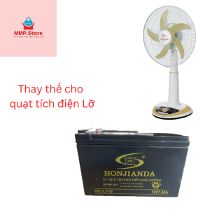 HONJIANDA THAY THẾ CHO QUẠT TÍCH ĐIỆN 12V75aH