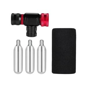 Transportable Cycle Air Device CO₂ Round Structure for Immediate Flat Tire Repair During Remote Cycling Excursions