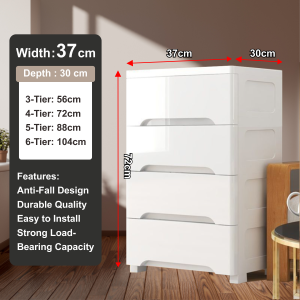 🇸🇬Koala Home🔥Storage Cabinet Drawer box/ Stackable / Organiser / Container Clothes Storage Cabinet With Wheels