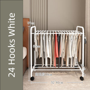 ซ่าสำหรับผ้าถักและผ้าฝ้าย พร้อมล้อมีล้อเคลื่อนย้ายได้ กันลื่น ขนาด 52-81cm