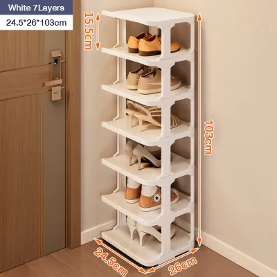 MOSHOE 10 Layers Shoe Rack Multi - tier Shoe Rack Simple Storage Rack For Dormitory Bedroom Shoe Storage Organizer Shelf