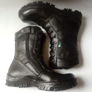 REALPIC ! Sepatu Kickers Pdl Safety Boot Ujung Besi + Gratis Kaos Kaki