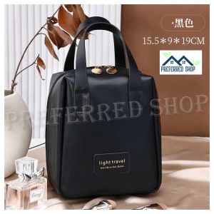 PREFERRED SHOP Makeup Bag Travel Makeup Bag Large Capacity Leather Cosmetic Bags for Women Waterproof Portable Toiletry Bag Make up Organizer with Divider and Handle