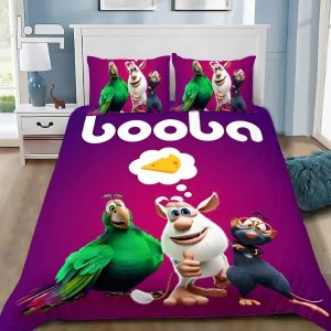 Cartoon B-Boobas Funny Bedding Set B-Boobas Duvet Cover Pillowcase Boy Girl Bedroom Decoration Children Gift Single Double Size