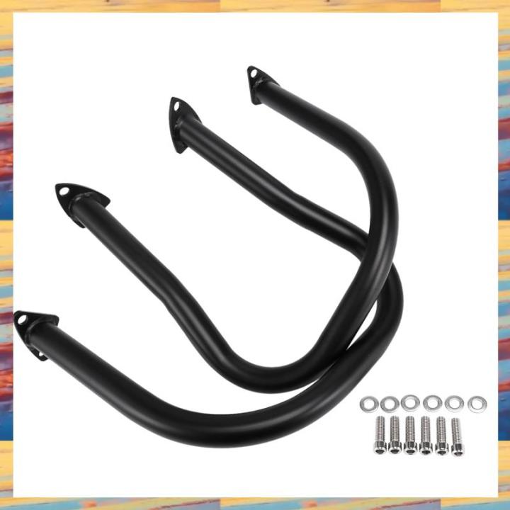 Black Rear Highway Bars For Indian Chief Classic Vintage 14-19 Dark