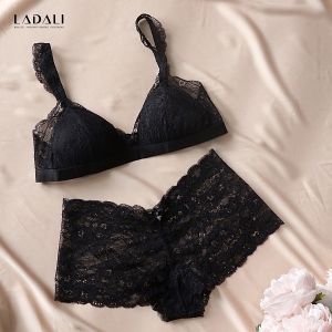 Áo ngực bralette Ladali dây quai ren không gọng đệm mỏng thoáng mát hàng thiết kế Việt Nam cao cấp