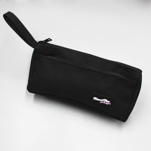DAWEIF Solid Color Portable Wiping Waterproof Pen Bag Storage Bag Stationery Bag Pencil Case