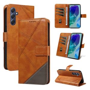 สำหรับ Samsung Galaxy A55 A35 A25 A05ฝาครอบ A15 A05S 5G Samsung A55 A15 A25 4G เคสโทรศัพท์กระเป๋าสตางค์หนังแม่เหล็กช่องเสียบบัตรเคสเคสแบบพับปิดได้คู่