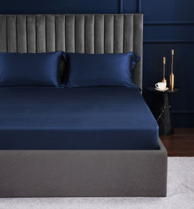 Palais Suite TENCEL™ LF Empress Blue Fitted Sheet Set