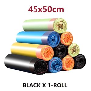 Drawstring Garbage Bag / Portable Plastic Bag / Automatic Closing Household Garbage Bag / String Portable