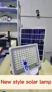 【Free Shipping】solar light outdoor waterproof solar flood light indoor light with remote