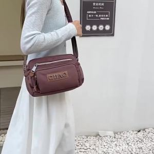 Chibaos new Oxford cloth shoulder bag a lightweight crossbody bag casual versatile simple and stylish a new cross-border mommy bag