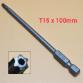 Sg Seller - Torx Screwdriver Bit T10, T15, T20 with 50, 100 & 150mm , Double Head T10, T15 & T20. 