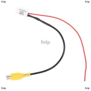 [COD] folp Sáng tạo và thiết thực 4 pin cho TOYOTA xe nam nối đài phát thanh Cáp Adapter trở lại lên đảo ngược Máy Ảnh Đầu vào cắm