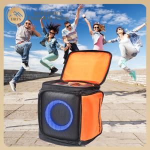 【HRFS】Waterproof Speaker Shoulder Bags Large Capacity Portable Storage Bag Organizer with Adjustable Strap Accessories for JBL PartyBox Encore Essential