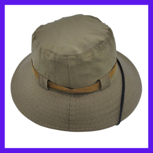 Nón Vành Rộng Đi Ruộng Làm Vườn Vải Kaki Nhập Khẩu Mềm Mát Chống Nắng Có Dây Đeo Chống Bay Tiện Lợi