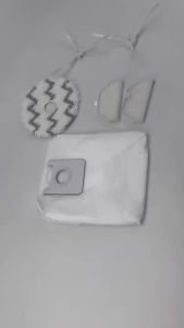 For Roidmi EVA Sweeping Robot Vacuum Cleaner Accessories Parts Hepa Filter Side Brush Trash Dust Bag Rag Kit