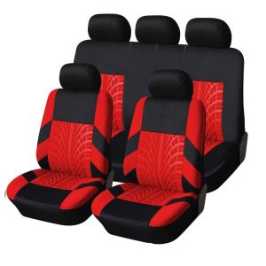 ELFINL Creative 1 SET Detail Styling Front Chair Seat Auto Protector Mat Car Accessories Car Seat Protector Car Seat Cover Auto Back Cushion Car Seat Cushion