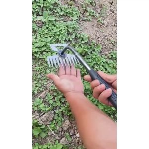 DỤNG CỤ LÀM VƯỜN CÀO CỎ BẰNG THÉP NHIỀU RĂNG-ESTLA