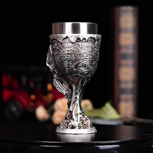 Thiết kế đầu lâu phong cách cổ điển nonrust thép cốc bữa tiệc theo chủ đề drinkware bền hiệu quả cup Cốc uống nước trang trí