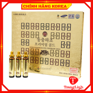 Tinh chất đông trùng hạ thảo hàn quốc Bio Apgold chính hãng hộp 20 ống x 20ml - tranglinh