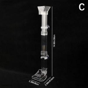 [COD] ZHONGYI0 Aquarium trong suốt cho ăn Ống Set Acrylic Aquarium Feeder tôm Feeder cho ăn container phụ kiện công cụ