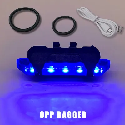 LED Lampu Sepeda Belakang USB Charge LED USB251 Viral Untuk Peringatan Pencahayaan Cahaya