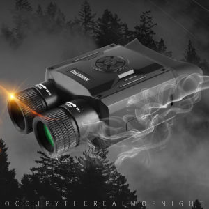 BekinTek NV600PRO Night Vision Binoculars Rechargeable Telescope  NVG Goggles Full Dark Observing 9x  5x Optics Magnification 8x Digital Zoom 3.5 Inches HD Screen 1080P Video 10M Photo with 16G TF Card Support PC Control