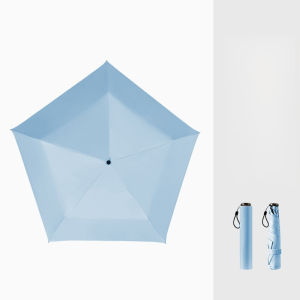 Ultra Light Sun Umbrella Compact Automatic Dual Use Rain and Sun Protection Pencil Design Portable UV Block Outdoor Travel Umbrella