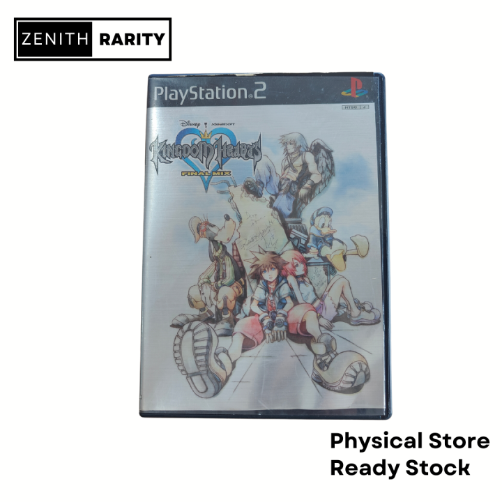 Kingdom Hearts II PS2 – Neuf Sous Blister, PAL, Square Enix, édition Française, Jeu Complet
