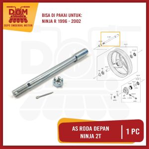 As Roda Depan Ninja R 150 (PSP) As Tromol Fork Depan Kawasaki Ninja R 150 Ninja RR Ninja SS