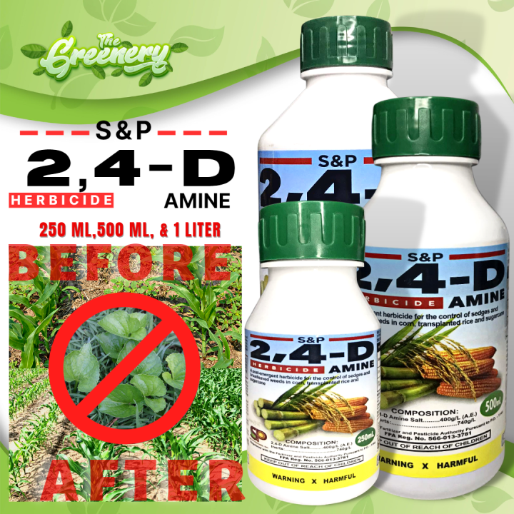 2,4-D AMINE HERBICIDE (1LITER,500ML & 250ML) | Lazada PH