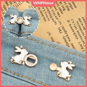WHPHous Removable Waist Tightening Buckle Invisible Snap Button Brooch Jewelry Jeans Pant Clothing Waist Buckle Waistband Adjust Tool