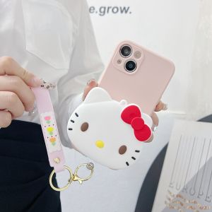 HONOR X5b X6 X6a X6b X7 X7a X7b X7c X7d X8 X8a X8b X8c X9 X9a X9b X9c 70 90 Lite 200 400 Pro Smart Lite 4G 5G TPU cute kitty melody bag wallet phone case casing cover sarung fon comel beg dompet 手机壳