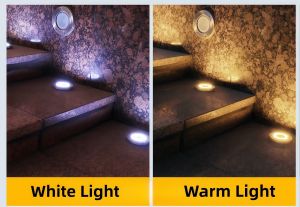 ไฟติดดิน8LED สแตนเลสสตีลสำหรับกลางแจ้งไฟใต้ดินพลังงานแสงอาทิตย์แบบใหม่ไม่ให้มีปลั๊กอินสำหรับสนามหญ้าสวนกันฝนสำหรับวิลลา