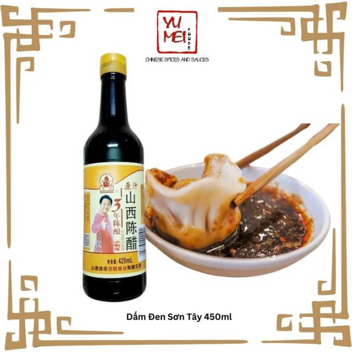 Dấm Đen Trần Trung Quốc - Dấm Sơn Tây chai 450ml