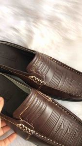 Giày sục số lớn 44.45.46.47.48 màu nâu và đen da bò thật giày có đồ bền cao bảo hành 5 năm