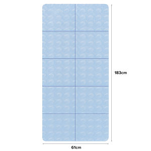 JIJI.SG Velae TPE Yoga Anti-slip Foldable Mat Thickened Easy Carry and Storage