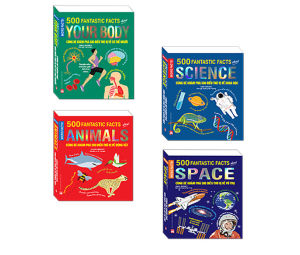 Combo Cùng Bé Khám Phá 500 Điều Thú Vị ( trọn bộ 4 cuốn )