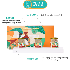 Yến Thị - Yến chưng hạt chia - Yến sào Khánh Hòa chưng sẵn - 30% yến thô/ hũ 70ml