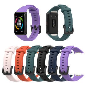 1 Dây Đeo TPU Dây Đeo Cổ Tay Thể Thao TPU Mềm Cho HUAWEI Band 6 Thay Thế Dành Cho HONOR Band 6